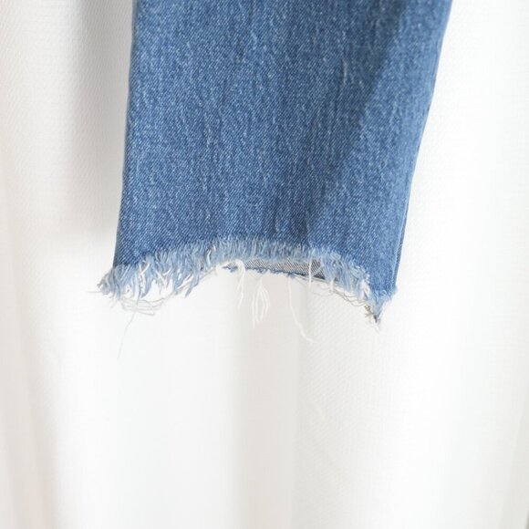 Levi's 501 Straight Leg Relaxed Jeans Medium Wash Sz 24 - Picture 5 of 10